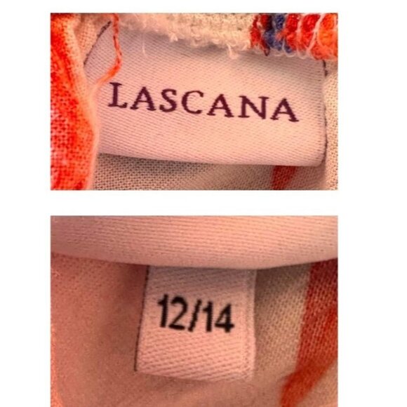 Lascada On Off Shoulder Top Size 12 14  White Festive Leaves Boho Hippie… - Picture 11 of 12